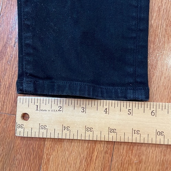 Peter Manning Designer Black Men’s Jeans tag size 31 x 25 Skinny Stretch - Picture 12 of 13